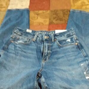 Womens NWT American Eagle Blue Jeans Strigid
